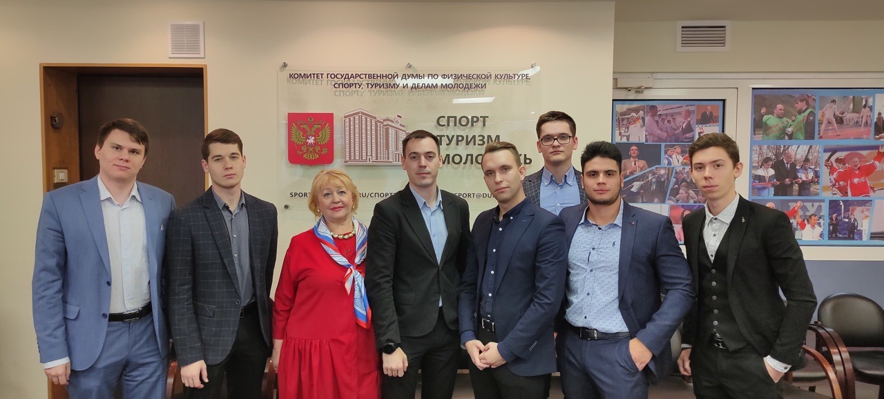 Провели встречу с заместителем председателя молодежного парламента, при Государственной Думе - Шатуновым Дмитрием Александровичем.